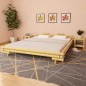 vidaXL Bettgestell Bambus 180×200 cm vidaXL Bettgestell Bambus 180×200 cm