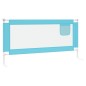 vidaXL Kleinkind-Bettschutzgitter Blau 180x25 cm Stoff vidaXL Kleinkind-Bettschutzgitter Blau 180x25 cm Stoff