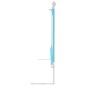 vidaXL Kleinkind-Bettschutzgitter Blau 180x25 cm Stoff vidaXL Kleinkind-Bettschutzgitter Blau 180x25 cm Stoff