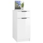 vidaXL Schreibtischschrank Hochglanz-Weiß 33,5x50x75 cm Holzwerkstoff vidaXL Schreibtischschrank Hochglanz-Weiß 33,5x50x75 cm Holzwerkstoff