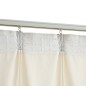 vidaXL Verdunkelungsvorhänge mit Haken 2 Stk. Samt Creme 140x175cm vidaXL Verdunkelungsvorhänge mit Haken 2 Stk. Samt Creme 140x175cm