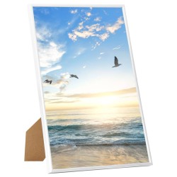 vidaXL Bilderrahmen Collage 5 Stk. für Tisch Weiß 21x29,7 cm MDF
