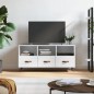 vidaXL TV-Schrank Hochglanz-Weiß 102x36x50 cm Holzwerkstoff vidaXL TV-Schrank Hochglanz-Weiß 102x36x50 cm Holzwerkstoff