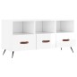 vidaXL TV-Schrank Hochglanz-Weiß 102x36x50 cm Holzwerkstoff vidaXL TV-Schrank Hochglanz-Weiß 102x36x50 cm Holzwerkstoff