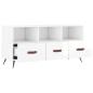 vidaXL TV-Schrank Hochglanz-Weiß 102x36x50 cm Holzwerkstoff vidaXL TV-Schrank Hochglanz-Weiß 102x36x50 cm Holzwerkstoff