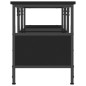 vidaXL TV-Schrank Schwarz 100x35x45 cm Holzwerkstoff & Eisen vidaXL TV-Schrank Schwarz 100x35x45 cm Holzwerkstoff & Eisen