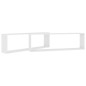 vidaXL Würfelregale 2 Stk. Weiß 100x15x30 cm Holzwerkstoff vidaXL Würfelregale 2 Stk. Weiß 100x15x30 cm Holzwerkstoff