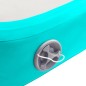 vidaXL Aufblasbare Gymnastikmatte mit Pumpe 200x200x15 cm PVC Grün vidaXL Aufblasbare Gymnastikmatte mit Pumpe 200x200x15 cm PVC Grün