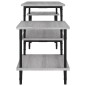 vidaXL TV-Schrank Grau Sonoma 117x35x52 cm Holzwerkstoff vidaXL TV-Schrank Grau Sonoma 117x35x52 cm Holzwerkstoff
