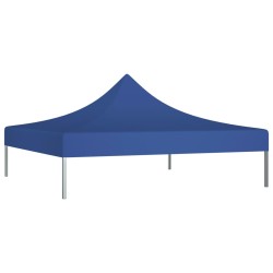 vidaXL Partyzelt-Dach 2x2 m Blau 270 g/m² 