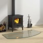 vidaXL Kaminofen Glasplatte 100x50 cm vidaXL Kaminofen Glasplatte 100x50 cm