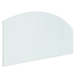 vidaXL Kaminofen Glasplatte 100x50 cm