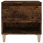 vidaXL Nachttisch Räuchereiche 50x46x50 cm Holzwerkstoff vidaXL Nachttisch Räuchereiche 50x46x50 cm Holzwerkstoff