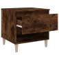 vidaXL Nachttisch Räuchereiche 50x46x50 cm Holzwerkstoff vidaXL Nachttisch Räuchereiche 50x46x50 cm Holzwerkstoff