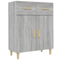 vidaXL Sideboard Grau Sonoma 69,5x34x89 cm Holzwerkstoff