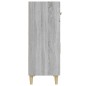 vidaXL Sideboard Grau Sonoma 69,5x34x89 cm Holzwerkstoff vidaXL Sideboard Grau Sonoma 69,5x34x89 cm Holzwerkstoff