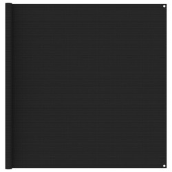 vidaXL Zeltteppich 250x200 cm Schwarz
