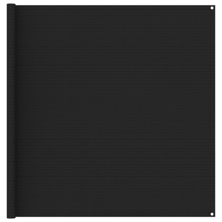 vidaXL Zeltteppich 250x200 cm Schwarz