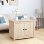 vidaXL Couchtisch 71x49x55 cm Massivholz Kiefer vidaXL Couchtisch 71x49x55 cm Massivholz Kiefer