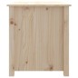 vidaXL Couchtisch 71x49x55 cm Massivholz Kiefer vidaXL Couchtisch 71x49x55 cm Massivholz Kiefer
