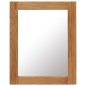 vidaXL Spiegel 40x50 cm Eiche Massivholz vidaXL Spiegel 40x50 cm Eiche Massivholz