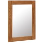 vidaXL Spiegel 40x50 cm Eiche Massivholz vidaXL Spiegel 40x50 cm Eiche Massivholz