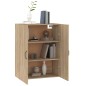 vidaXL Hängeschrank Sonoma-Eiche 69,5x34x90 cm Holzwerkstoff vidaXL Hängeschrank Sonoma-Eiche 69,5x34x90 cm Holzwerkstoff