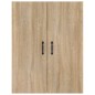 vidaXL Hängeschrank Sonoma-Eiche 69,5x34x90 cm Holzwerkstoff vidaXL Hängeschrank Sonoma-Eiche 69,5x34x90 cm Holzwerkstoff