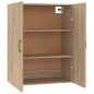 vidaXL Hängeschrank Sonoma-Eiche 69,5x34x90 cm Holzwerkstoff vidaXL Hängeschrank Sonoma-Eiche 69,5x34x90 cm Holzwerkstoff