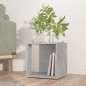 vidaXL Beistelltisch Betongrau 33x33x34,5 cm Holzwerkstoff vidaXL Beistelltisch Betongrau 33x33x34,5 cm Holzwerkstoff