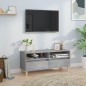 vidaXL TV-Schrank Betongrau 100x34,5x44,5 cm Holzwerkstoff vidaXL TV-Schrank Betongrau 100x34,5x44,5 cm Holzwerkstoff