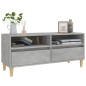 vidaXL TV-Schrank Betongrau 100x34,5x44,5 cm Holzwerkstoff vidaXL TV-Schrank Betongrau 100x34,5x44,5 cm Holzwerkstoff