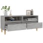 vidaXL TV-Schrank Betongrau 100x34,5x44,5 cm Holzwerkstoff vidaXL TV-Schrank Betongrau 100x34,5x44,5 cm Holzwerkstoff