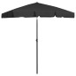 vidaXL Strandschirm Schwarz 180x120 cm vidaXL Strandschirm Schwarz 180x120 cm