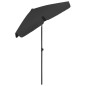 vidaXL Strandschirm Schwarz 180x120 cm vidaXL Strandschirm Schwarz 180x120 cm