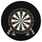 vidaXL Professionelles Dartboard Sisal mit 6 Darts und Surround vidaXL Professionelles Dartboard Sisal mit 6 Darts und Surround