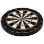 vidaXL Professionelles Dartboard Sisal mit 6 Darts und Surround vidaXL Professionelles Dartboard Sisal mit 6 Darts und Surround
