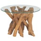 vidaXL Couchtisch Teak Massiv 60 cm vidaXL Couchtisch Teak Massiv 60 cm