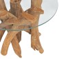 vidaXL Couchtisch Teak Massiv 60 cm vidaXL Couchtisch Teak Massiv 60 cm