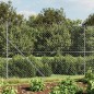 vidaXL Maschendrahtzaun mit Bodenhülsen Silbern 2,2x25 m vidaXL Maschendrahtzaun mit Bodenhülsen Silbern 2,2x25 m