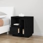vidaXL Nachttische 2 Stk. Schwarz 50x34x50 cm Massivholz Kiefer vidaXL Nachttische 2 Stk. Schwarz 50x34x50 cm Massivholz Kiefer