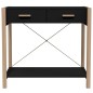 vidaXL Konsolentisch Schwarz 82x38x75 cm Holzwerkstoff vidaXL Konsolentisch Schwarz 82x38x75 cm Holzwerkstoff