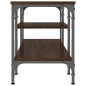 vidaXL TV-Schrank Braun Eichen-Optik 121x35x45cm Holzwerkstoff & Eisen vidaXL TV-Schrank Braun Eichen-Optik 121x35x45cm Holzwerkstoff & Eisen