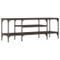vidaXL TV-Schrank Braun Eichen-Optik 121x35x45cm Holzwerkstoff & Eisen vidaXL TV-Schrank Braun Eichen-Optik 121x35x45cm Holzwerkstoff & Eisen