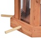 HI Vogelfutterhaus Hängend Braun HI Vogelfutterhaus Hängend Braun