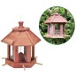 HI Vogelfutterhaus Hängend Braun HI Vogelfutterhaus Hängend Braun