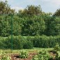 Maschendrahtzaun mit Bodenflansch Grün 2,2x25 m Maschendrahtzaun mit Bodenflansch Grün 2,2x25 m