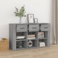 vidaXL Sideboard Grau Sonoma 100x30x59,5 cm Holzwerkstoff vidaXL Sideboard Grau Sonoma 100x30x59,5 cm Holzwerkstoff