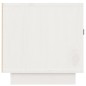 vidaXL TV-Schrank Weiß 80x34x35 cm Massivholz Kiefer vidaXL TV-Schrank Weiß 80x34x35 cm Massivholz Kiefer