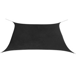 vidaXL Sonnensegel Oxfordgewebe Quadratisch 2 x 2 m Anthrazit